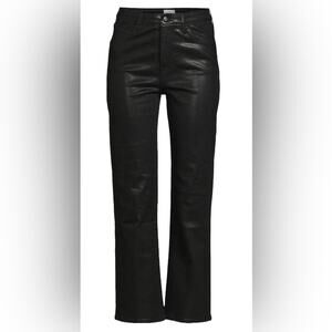 Jonathan Simkhai River High Rise Straight Coated Jean